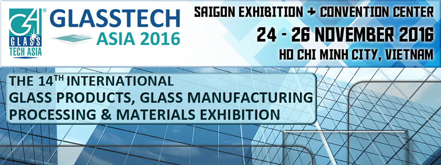 Hỗ trợ 100% chi phí thiết kế gian hàng Triển lãm SẢN PHẨM, VẬT LIỆU KÍNH VÀ THỦY TINH 2016