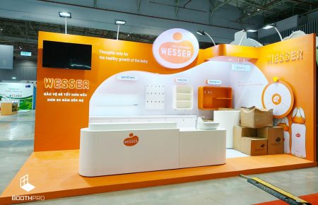 Gian hàng Wesser tại VietBaby Fair 2024